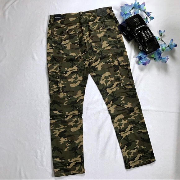 Kaalu Jeans NWT Camouflage Cargo Pants Men Waist 38 - Picture 6 of 11